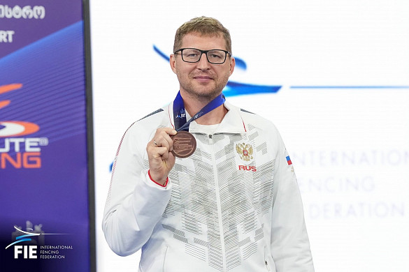 Ивановский фехтовальщик Владимир Серединин завоевал бронзу чемпионата мира